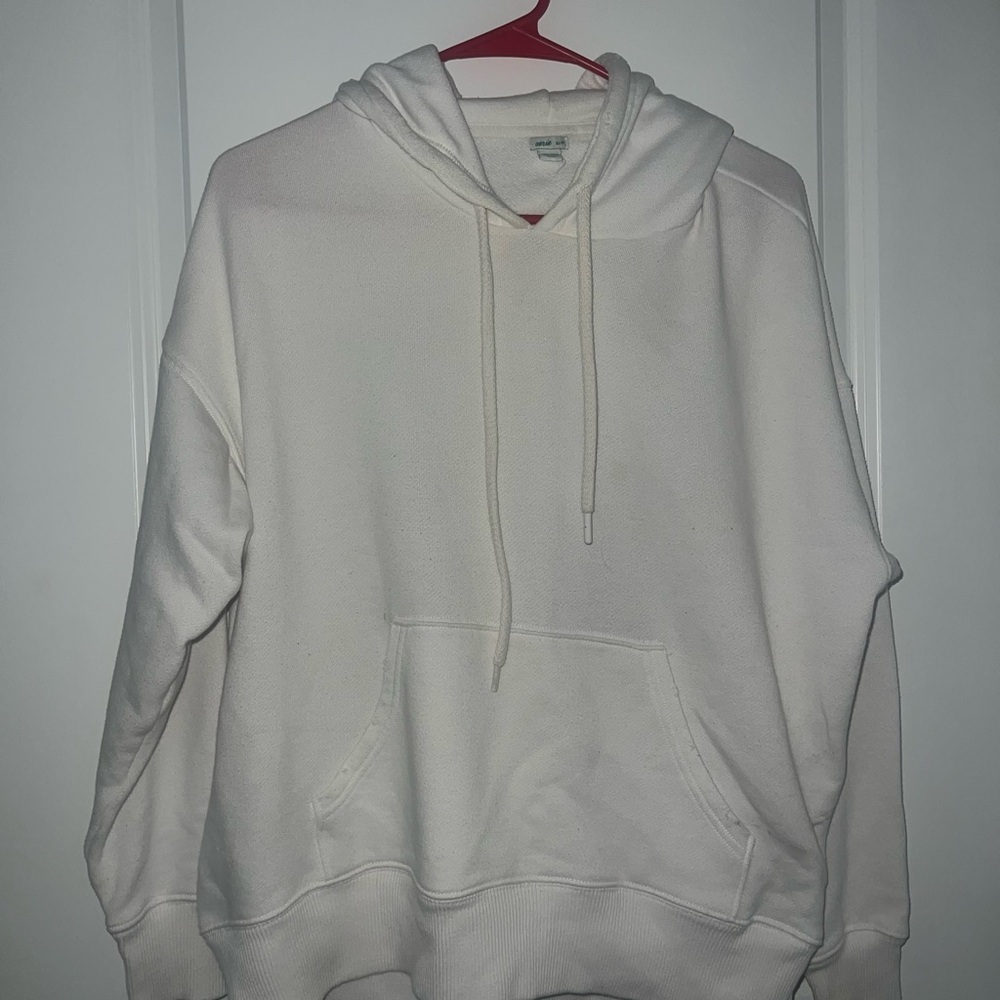 Aerie Cozy White Hoodie